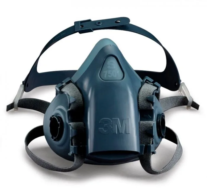 Mặt Nạ 3M Half Facepiece Respirator 7501 Size S, Phin Lọc 3M™ Particulate Filter 2097 1 Mặt Nạ 3M Half Facepiece Respirator 7501