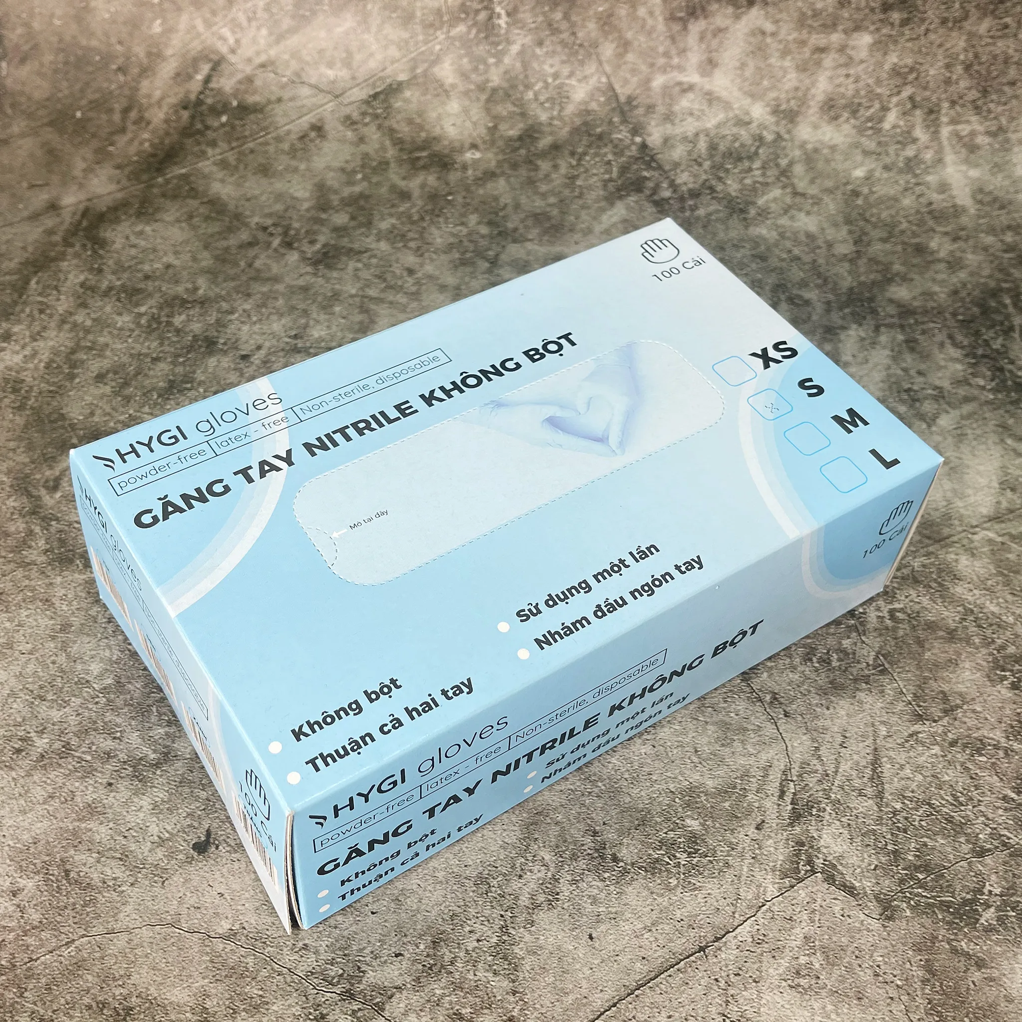 Găng Tay Nitrile Không Bột Hygi 3 Hygi gloves 2
