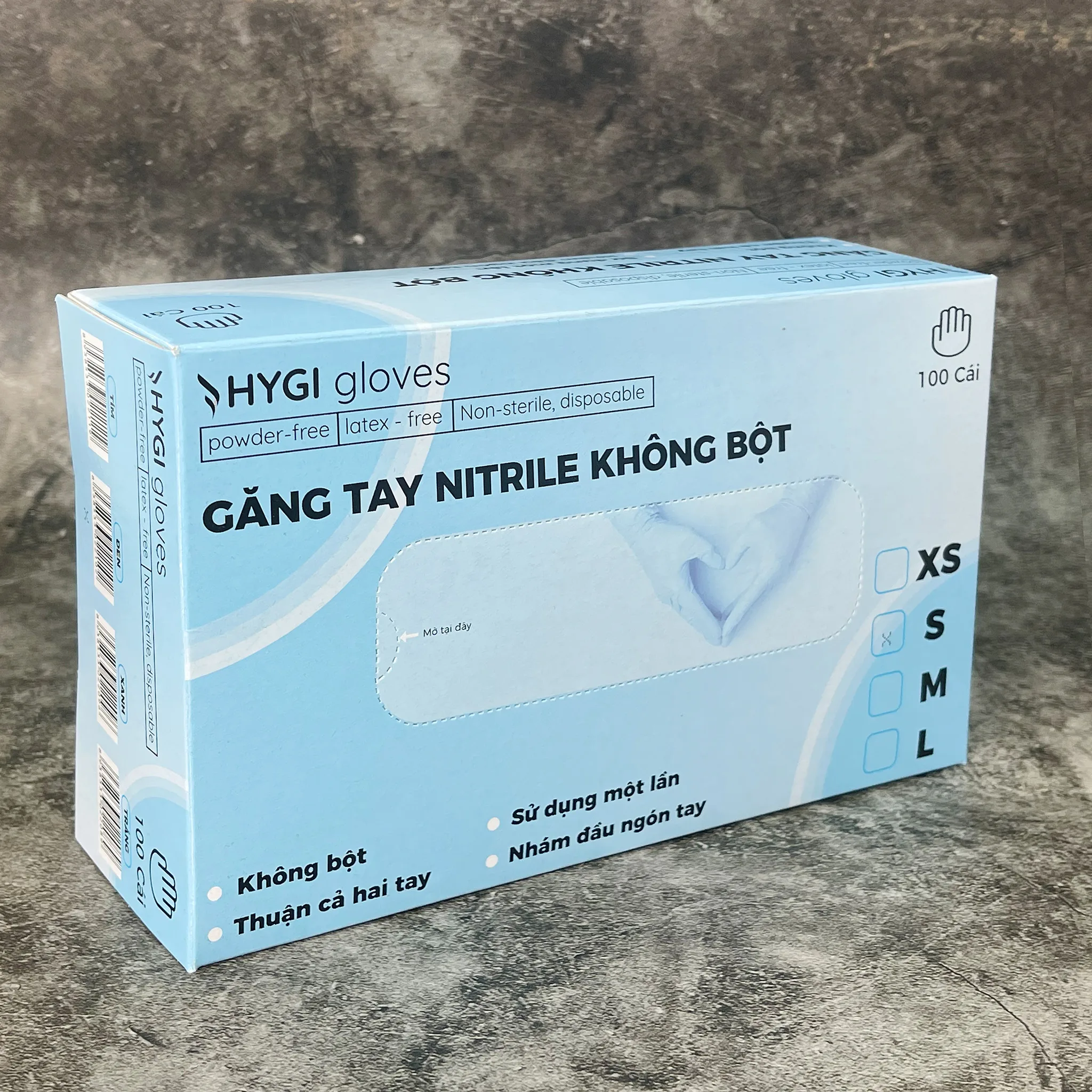 Găng Tay Nitrile Không Bột Hygi 5 Hygi gloves 4