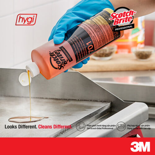 Bộ Dụng Cụ Vệ Sinh Bếp Phẳng Scotch-Brite Griddle Starter Kit 710 9 701 02