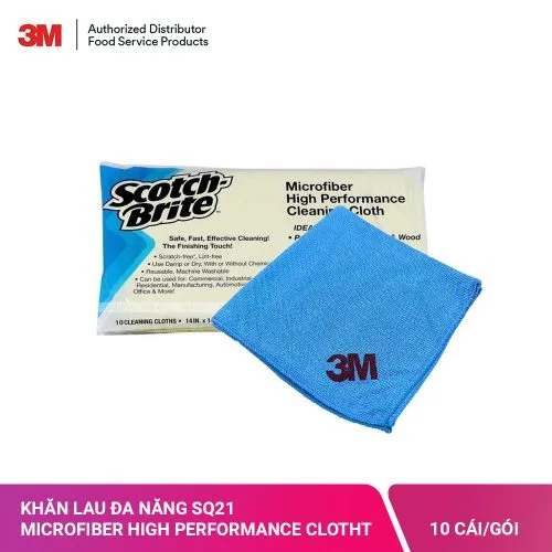 Khăn lau Microfiber Scotch Brite™ High Performance SQ21s