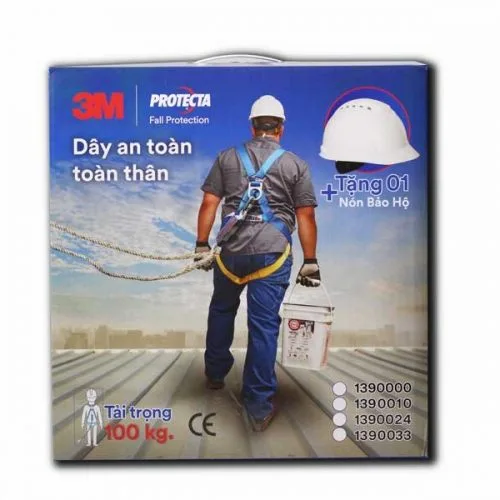 Bộ dây đai toàn thân kèm dây kết nối 2 móc 3M
