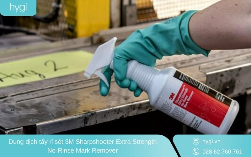 Dung dịch tẩy rỉ sét 3M Sharpshooter Extra Strength No-Rinse Mark Remover
