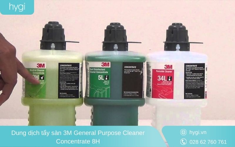 Dung dịch tẩy sàn 3M General Purpose Cleaner Concentrate 8H