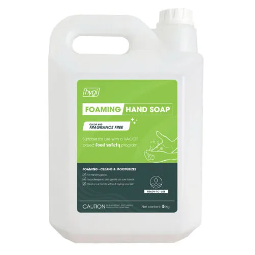 Dung Dịch Rửa Tay Hygi Hand Soap, Không Màu, Không Mùi, Dạng Bọt