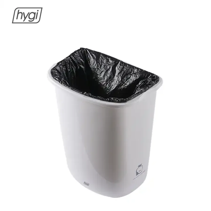 Thùng rác nhựa treo tường Hygi Durable Plastic Trash Can, dung tích 32L 5 Thung rac 7