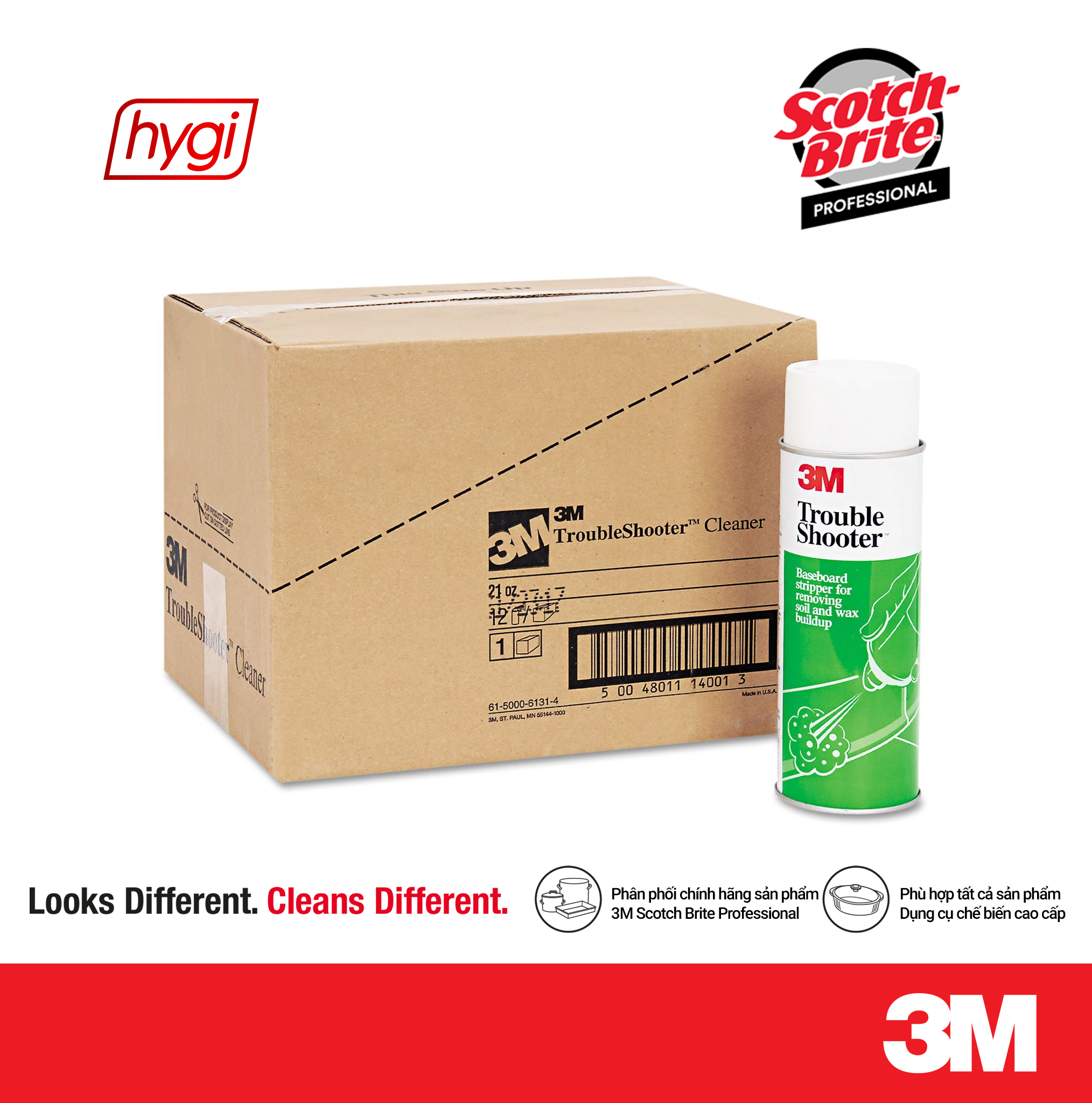 Chai Xịt Tẩy Keo Sàn 3M™ TroubleShooter™ Baseboard Stripper 2 Troubleshooter 02