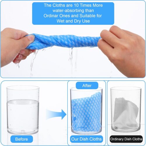 Khăn Vải Không Dệt Hygiflex Wiper Cloths, Màu Trắng, 20 Cái, Kích Thước 30x60cm 14 hygiflex 06
