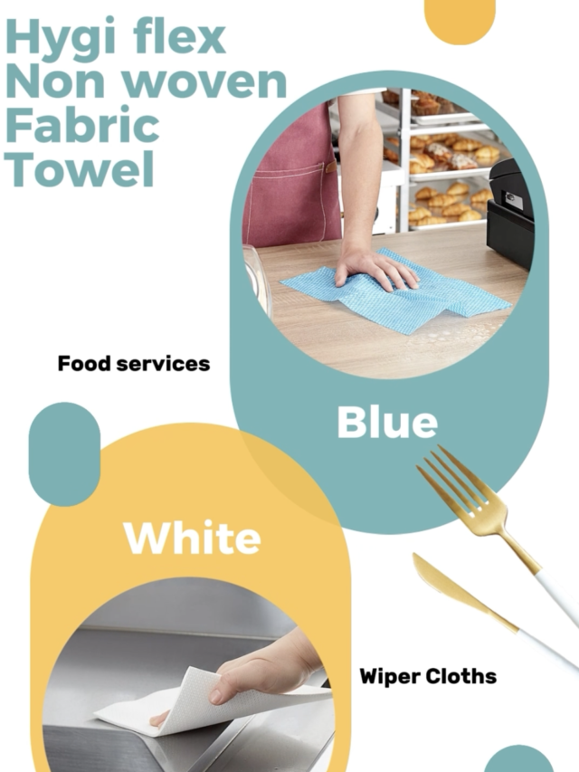 Khăn vải không dệt hygi flex 30×60 wiper cloths food service